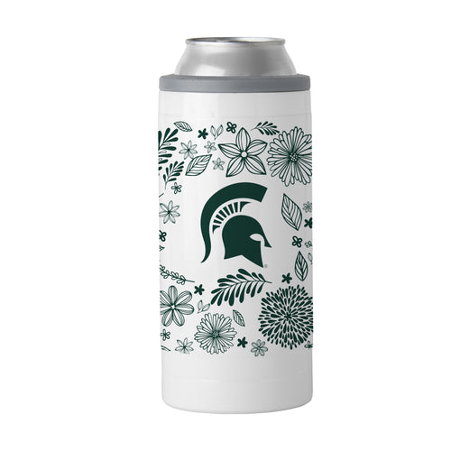 Product Image for Michigan State 12oz Botanical Slim Can Coolie