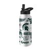 Michigan State 34oz Native Quencher Bottle - Logo Brands