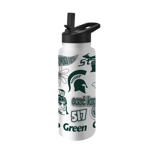 Product Image for Michigan State 34oz Native Quencher Bottle