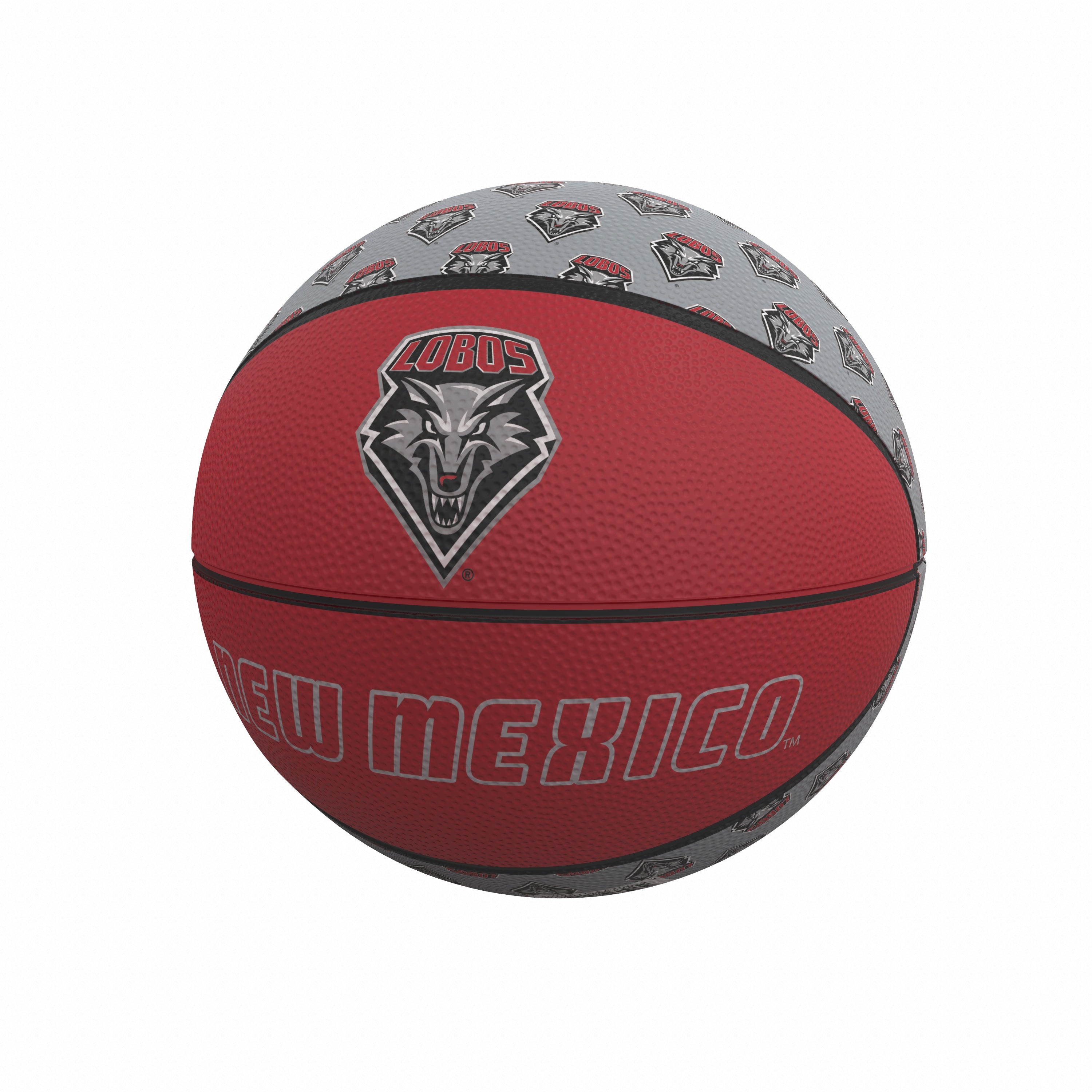 New Mexico Mini-Size Rubber Basketball