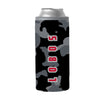 New Mexico Black Camo 12oz Slim Can Coolie
