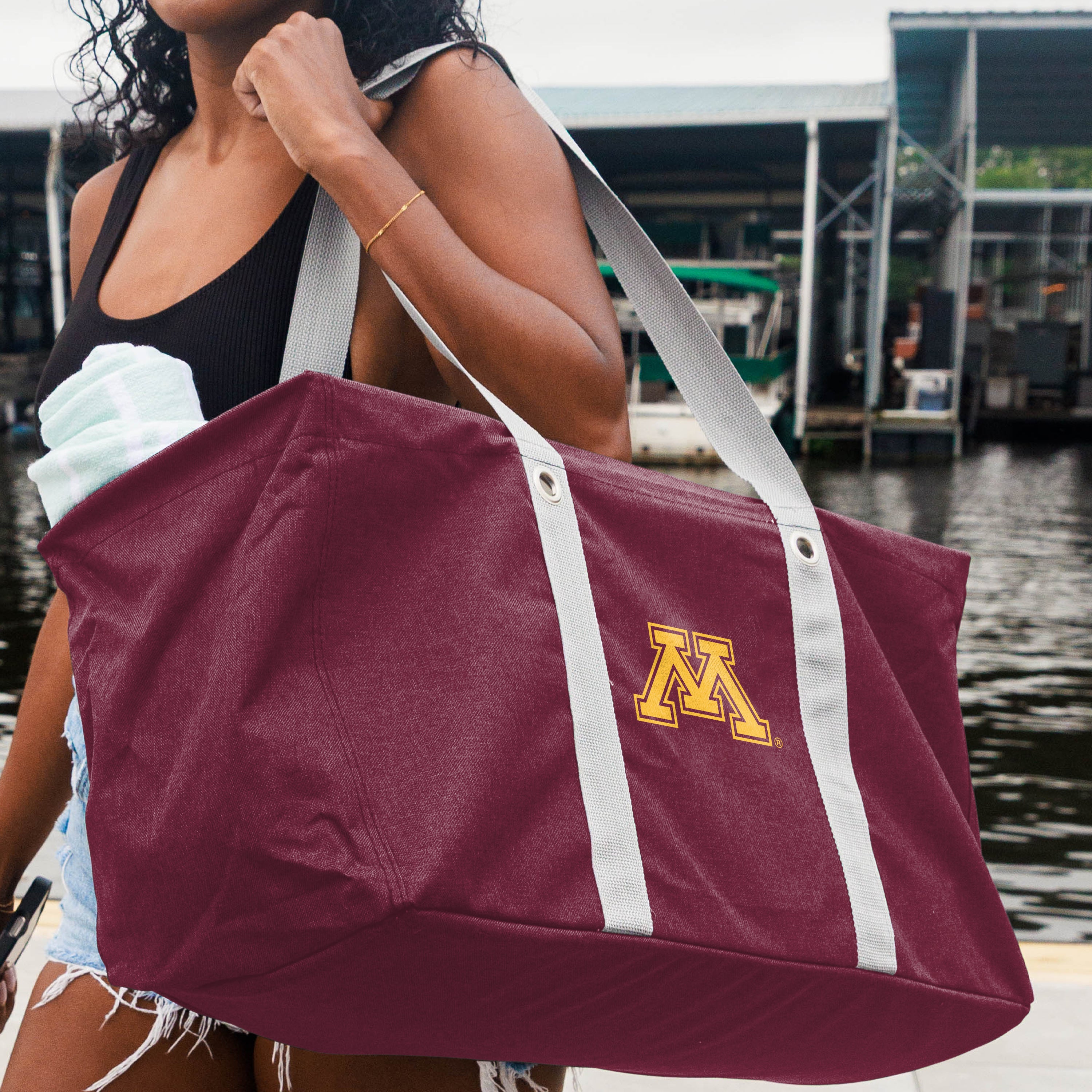 Minnesota Crosshatch Picnic Caddy