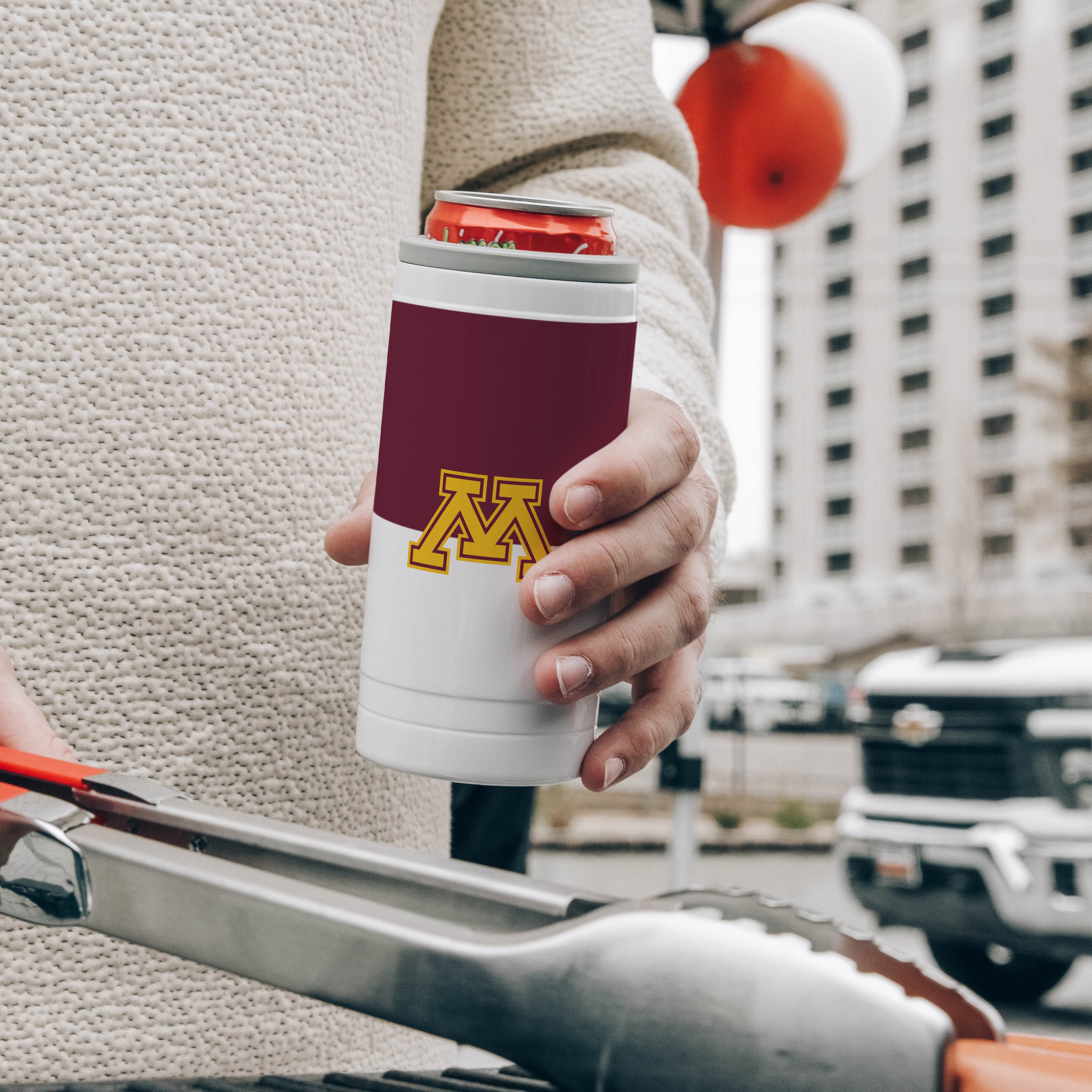 Minnesota 12oz Colorblock Slim Can Coolie