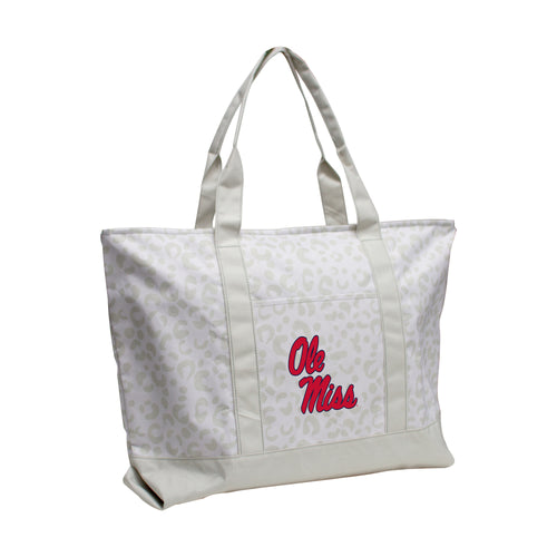 Product Image for Ole Miss Leopard Pattern Tote