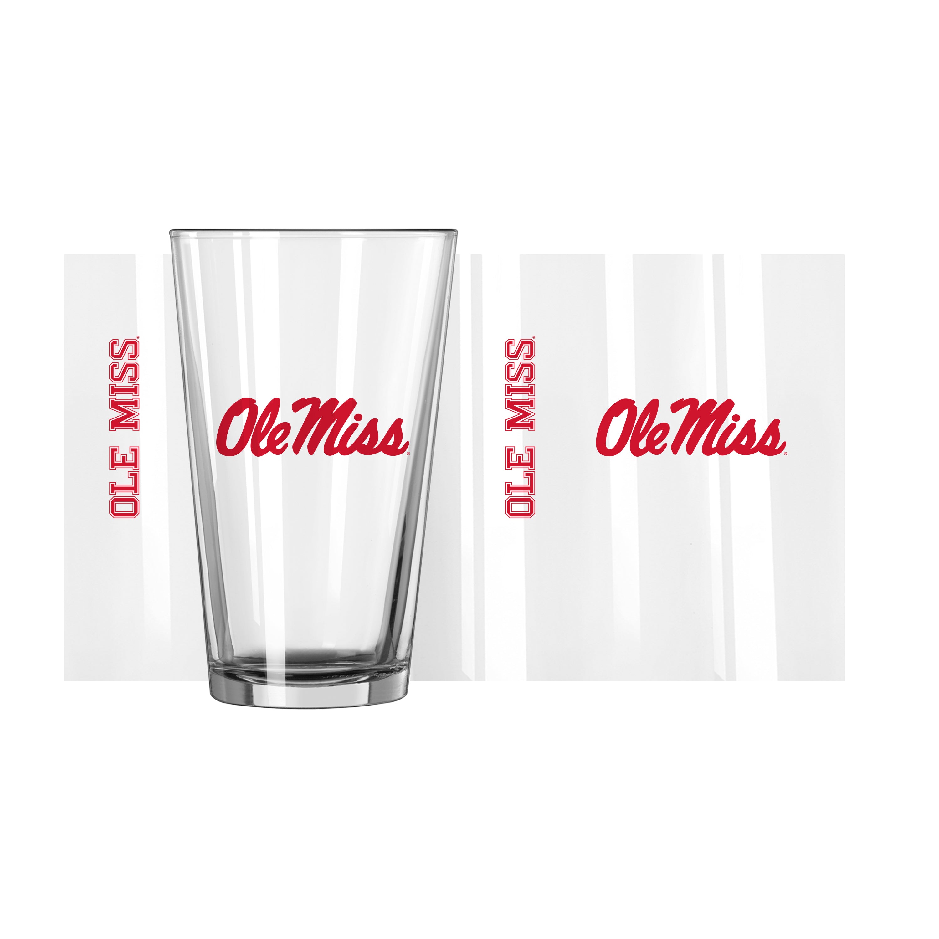 Ole Miss Alt Color 16 oz. Gameday Pint Glass