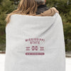 Mississippi State Sublimated Sweatshirt Blanket