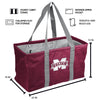 Mississippi State Crosshatch Picnic Caddy