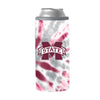 Mississippi State 12oz Tie Dye Slim Can Coolie