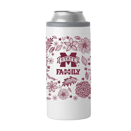 Product Image for Mississippi State 12oz Botanical Slim Can Coolie