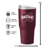 Mississippi State 30 oz. Flipside Powder Coat Tumbler