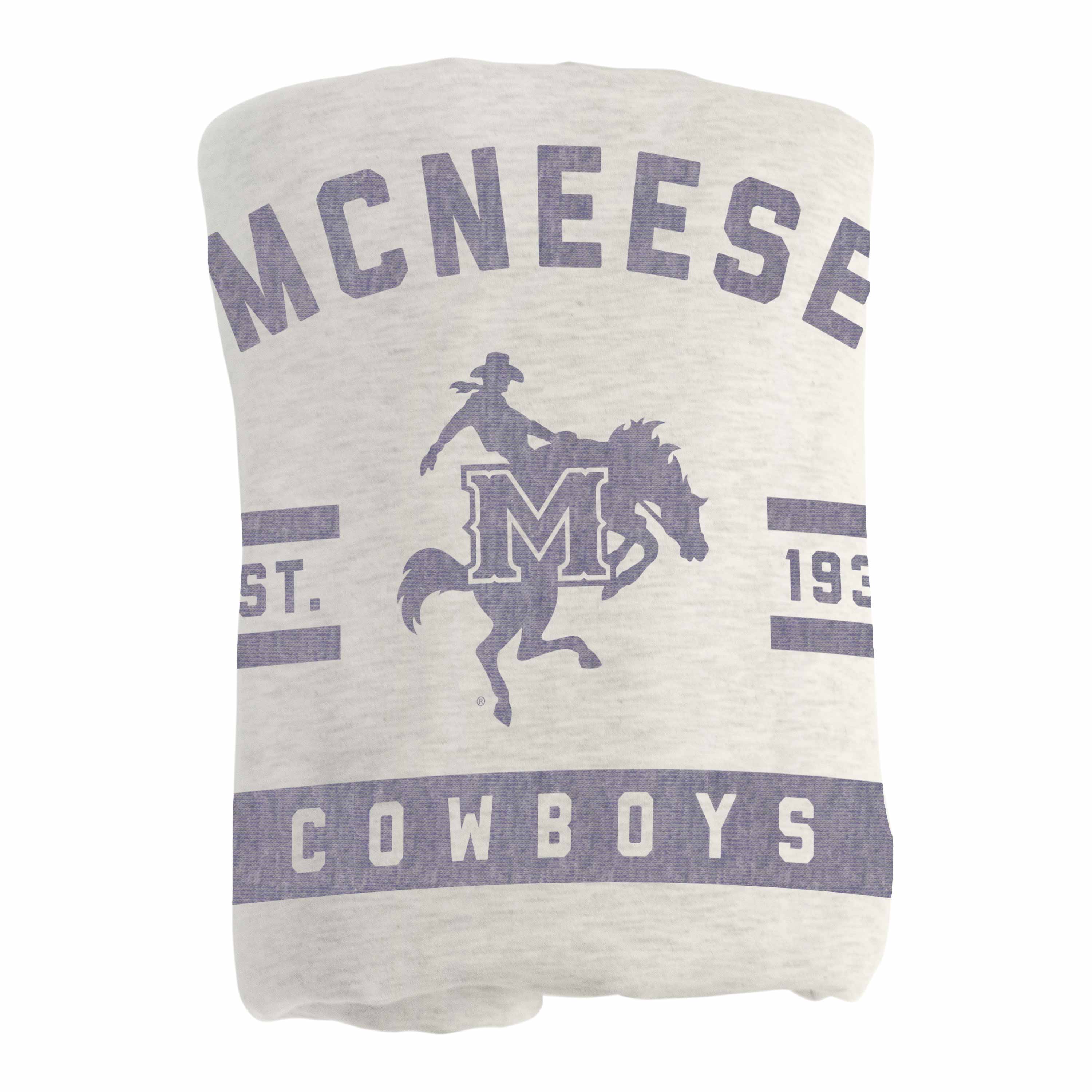 McNeese State Sublimated Sweatshirt Blanket