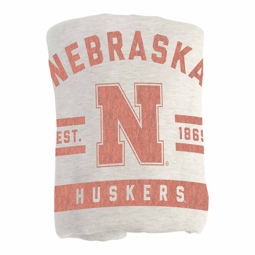 Product Image for Nebraska Sublimated Sweatshirt Blanket