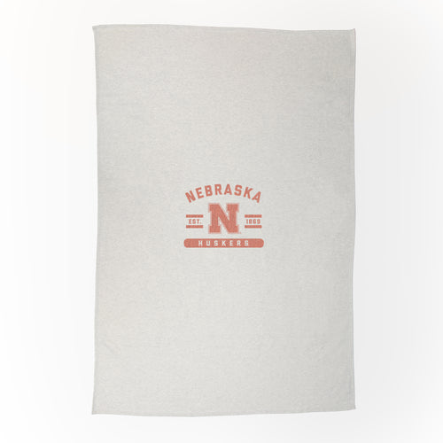Product Image for Nebraska Sublimated Sweatshirt Blanket