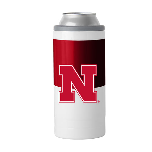Product Image for Nebraska 12oz Colorblock Slim Can Coolie