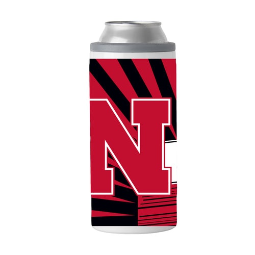 Product Image for Nebraska 12oz Mascot Slim Can Coolie