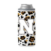 Nebraska 12oz Neutral Leopard Slim Can Coolie