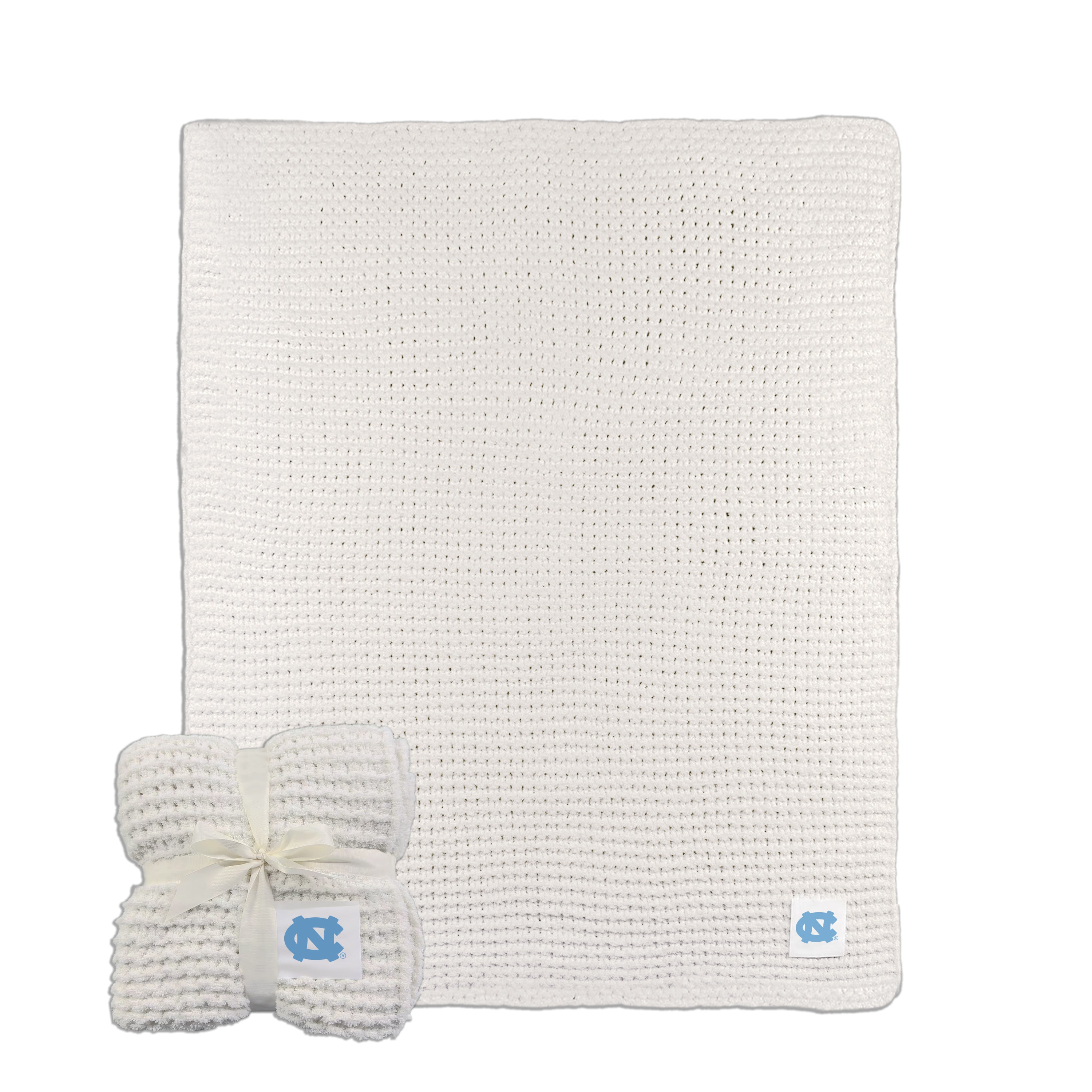 North Carolina Cable Knit Throw 50x60
