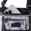 North Carolina Gameday Black Clear Crossbody