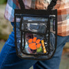 North Carolina Gameday Black Clear Crossbody