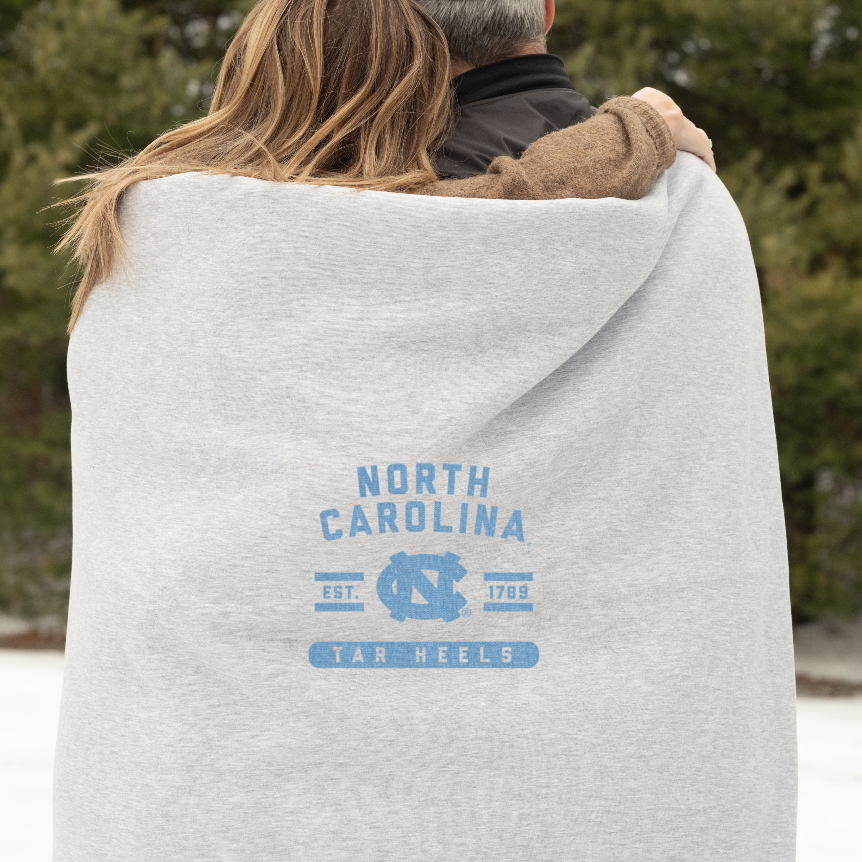 North Carolina Sublimated Sweatshirt Blanket