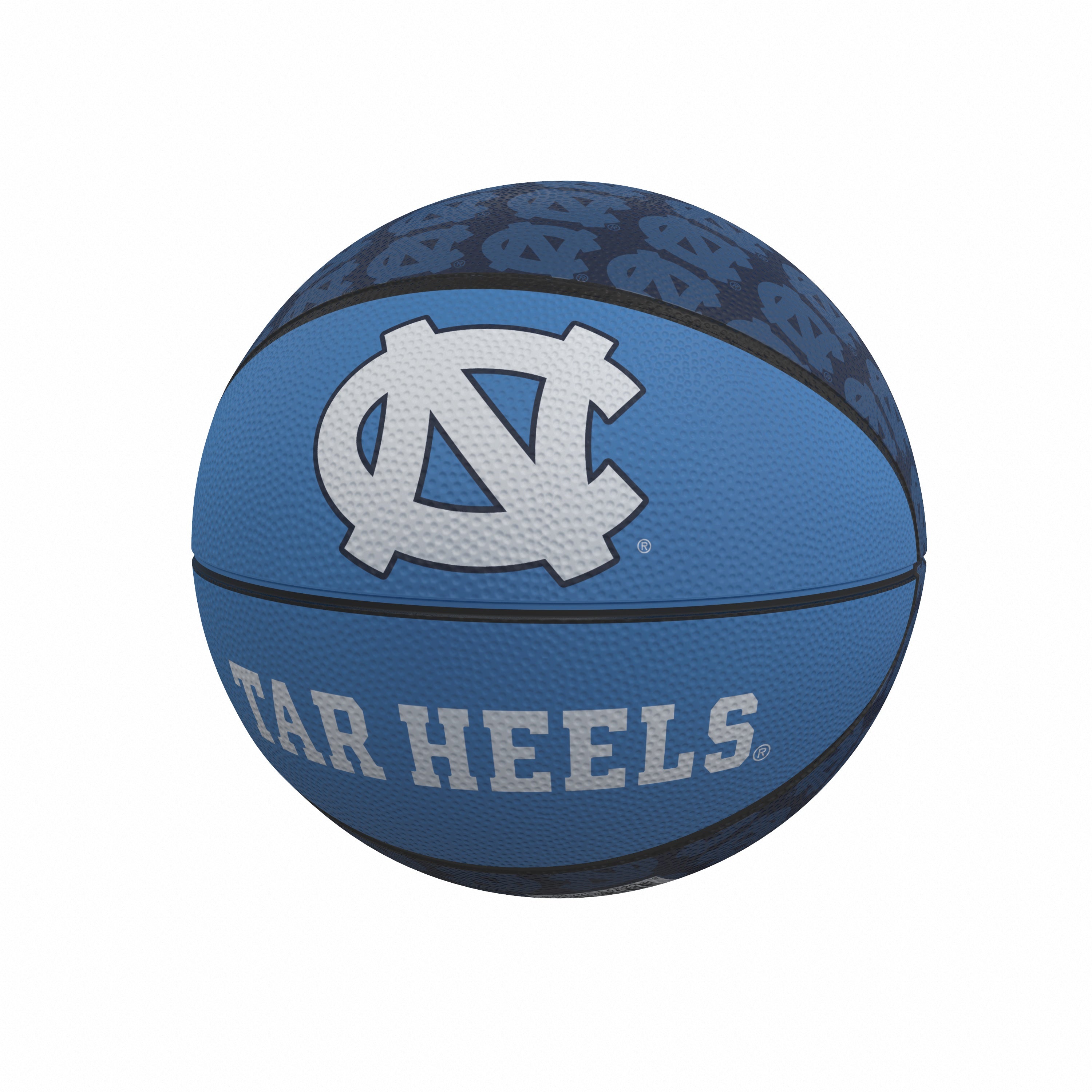 North Carolina Mini-Size Rubber Basketball