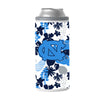 North Carolina 12oz Floral Slim Can Coolie