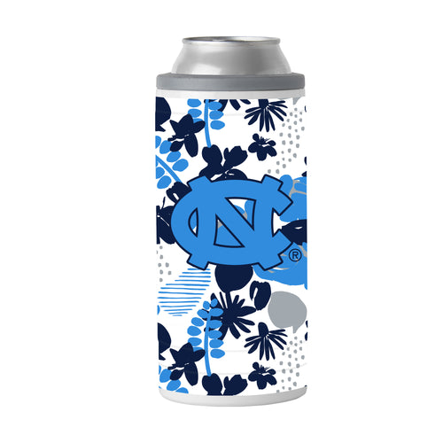 Product Image for North Carolina 12oz Floral Slim Can Coolie