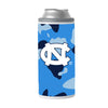 North Carolina Camo Swagger 12oz Slim Can Coolie