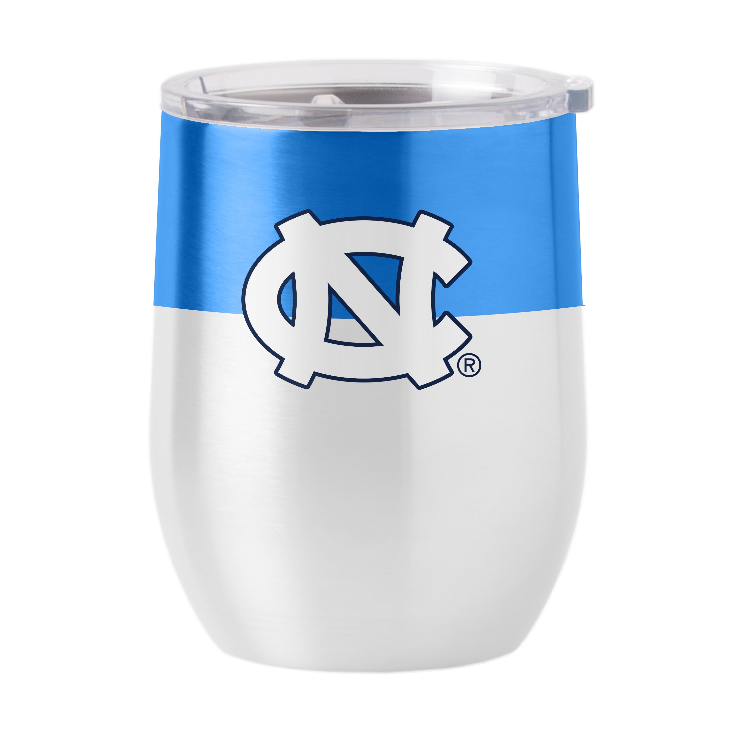 North Carolina 16oz Colorblock Stainless Curved Beverage - Logo Brands