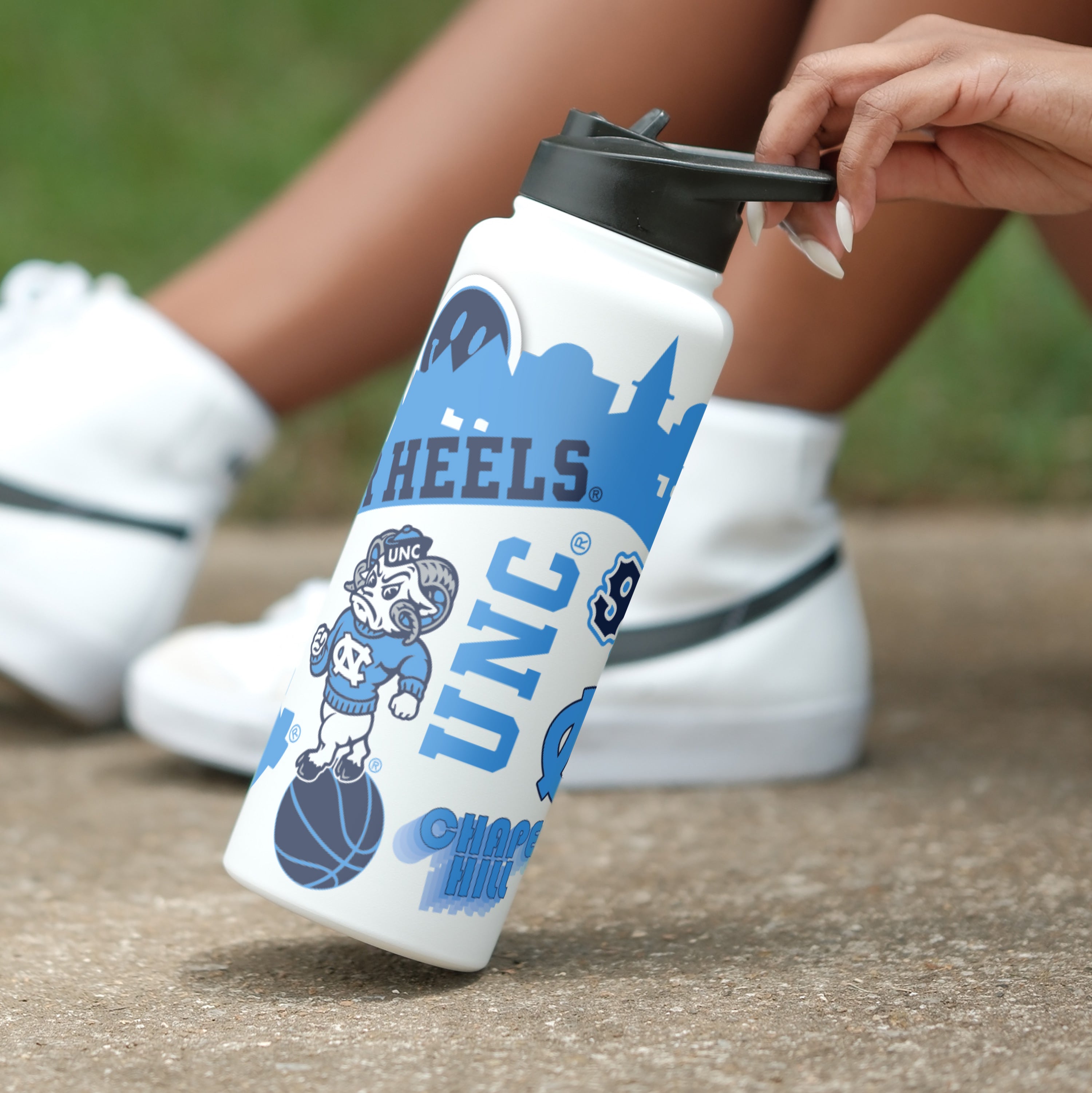 North Carolina 34oz Native Quencher Bottle - Logo Brands