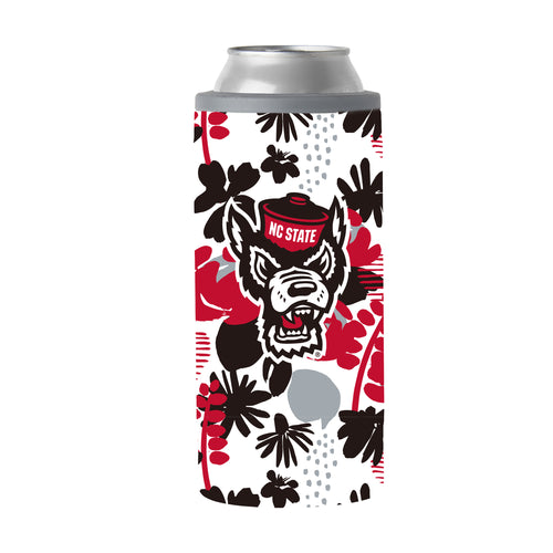 Product Image for NC State 12oz Floral Slim Can Coolie
