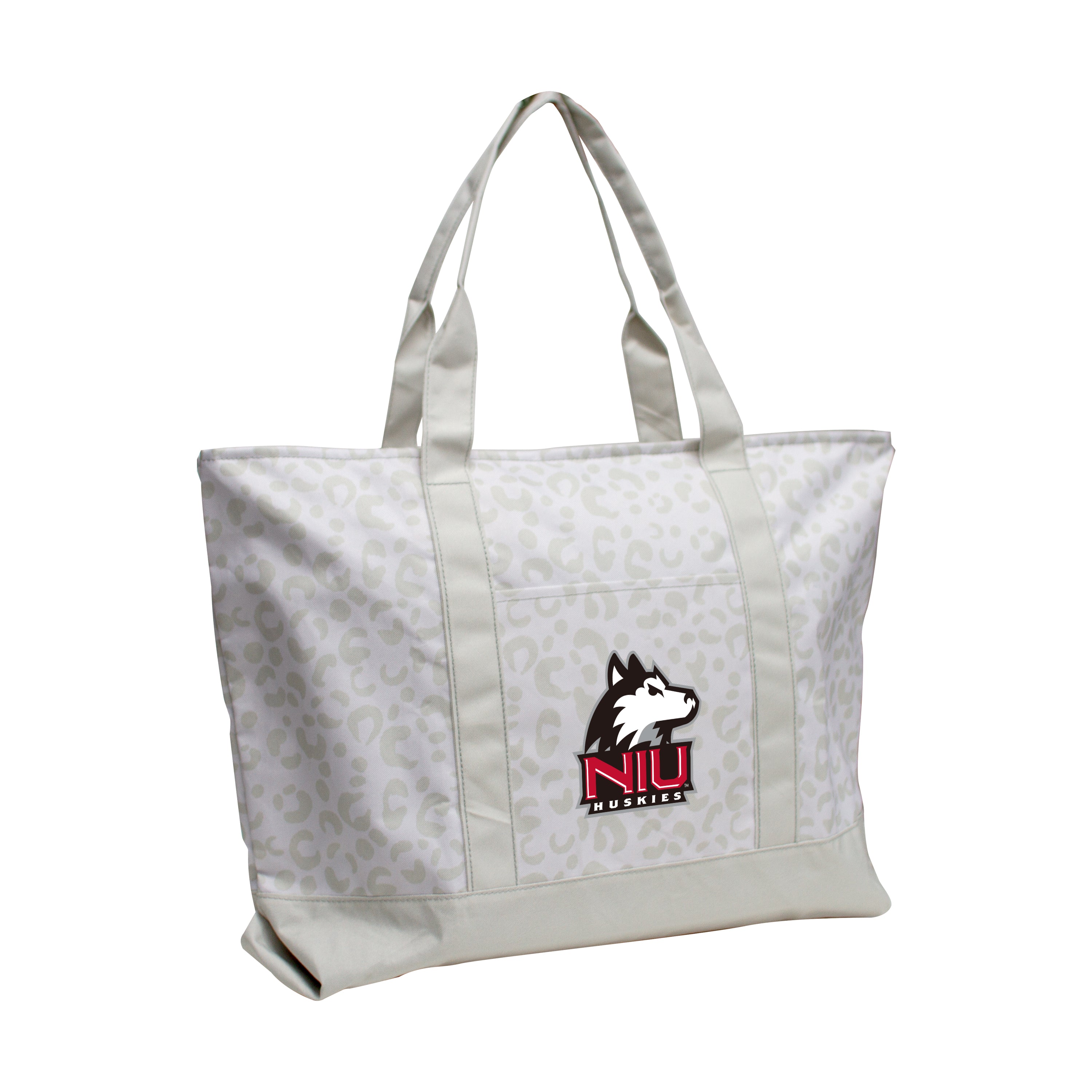 Northern Illinois Leopard Pattern Tote