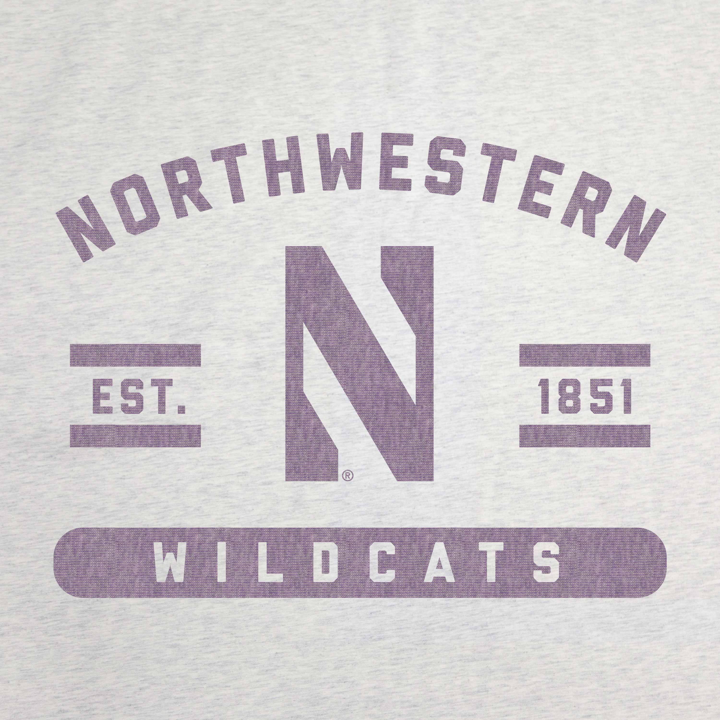 Northwestern Sublimated Sweatshirt Blanket