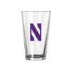 Northwestern 16oz Gameday Pint Glass