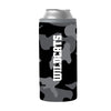 Northwestern 12oz Black Camo Slim Can Coolie