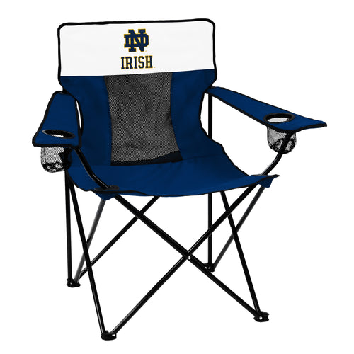 Product Image for Notre Dame Navy/White Elite Chair