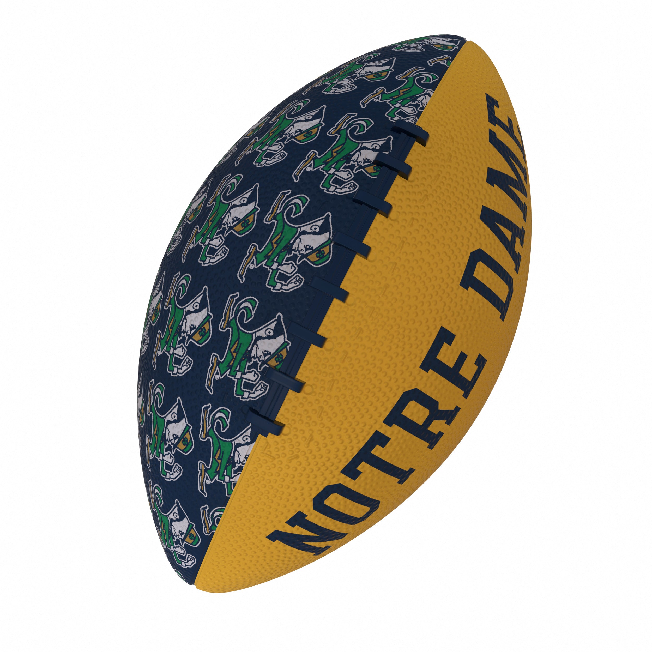Notre Dame Mini-Size Rubber Football