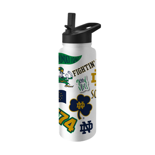 Product Image for Notre Dame 34oz Native Quencher Bottle