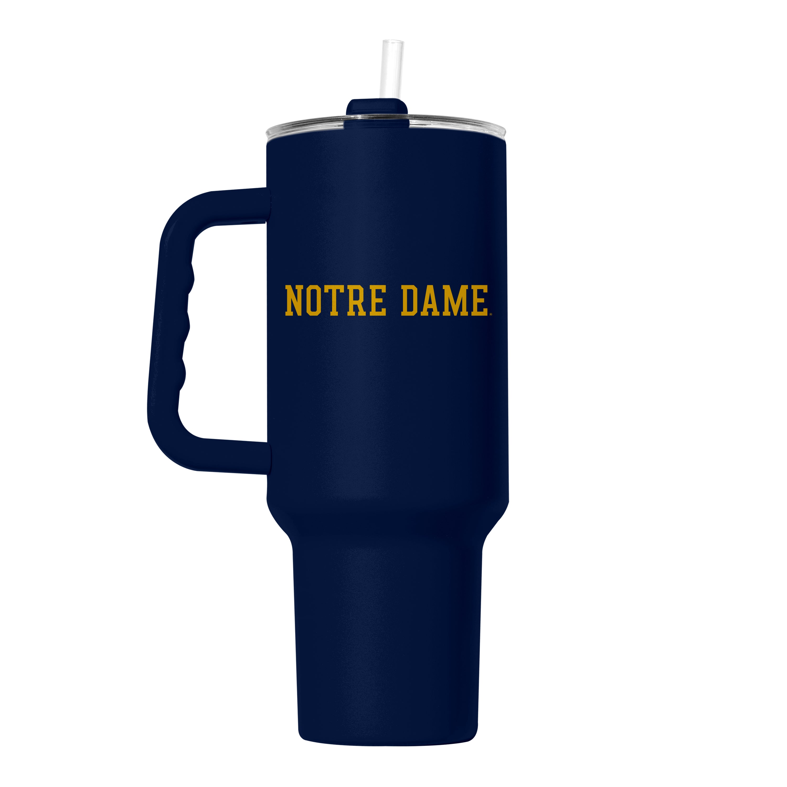 Notre Dame 40 oz. Flipside Powder Coat Tumbler