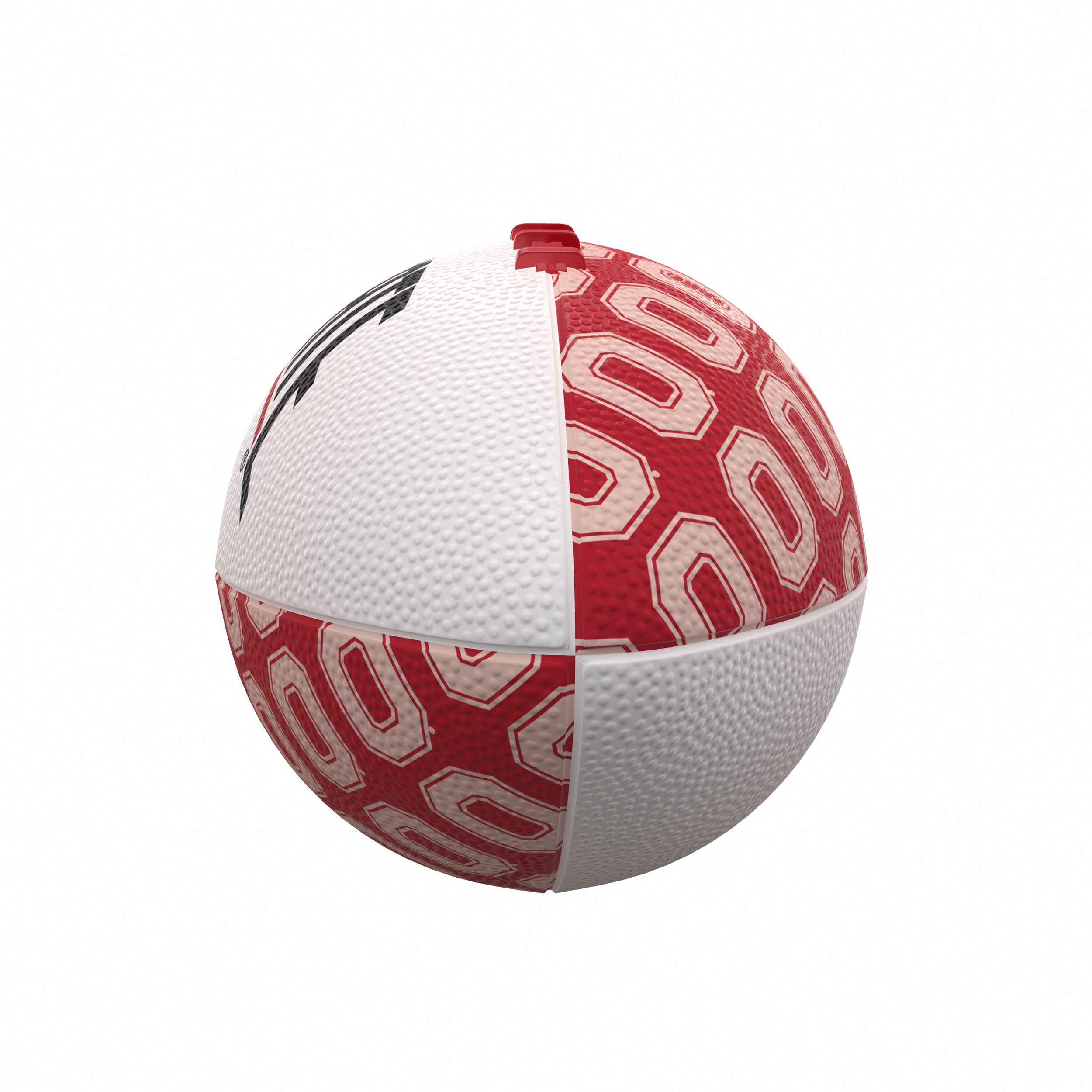 Ohio State Mini-Size Rubber Football