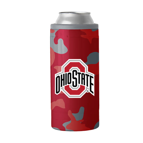 Product Image for Ohio State Camo Swagger 12oz Slim Can Coolie