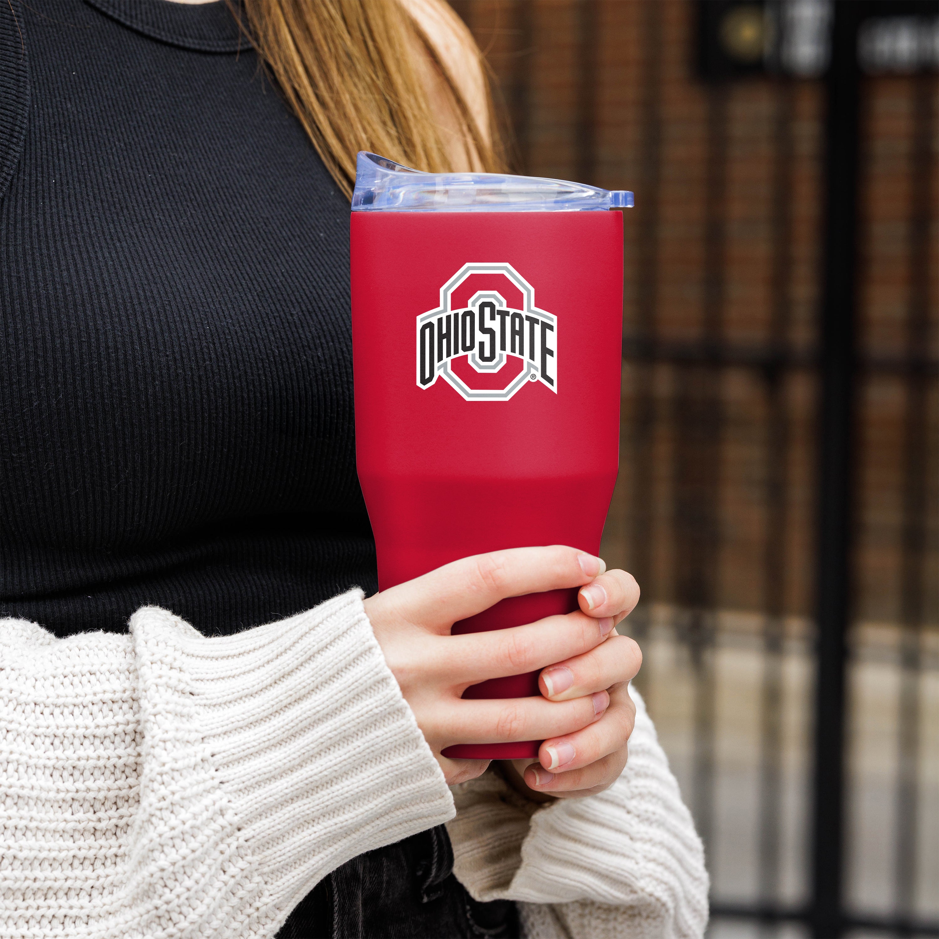 Ohio State 30 oz. Flipside Powder Coat Tumbler