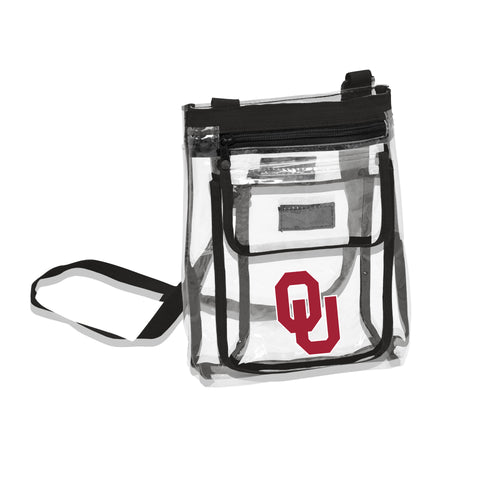 Product Image for Oklahoma Gameday Clear Black Crossbody