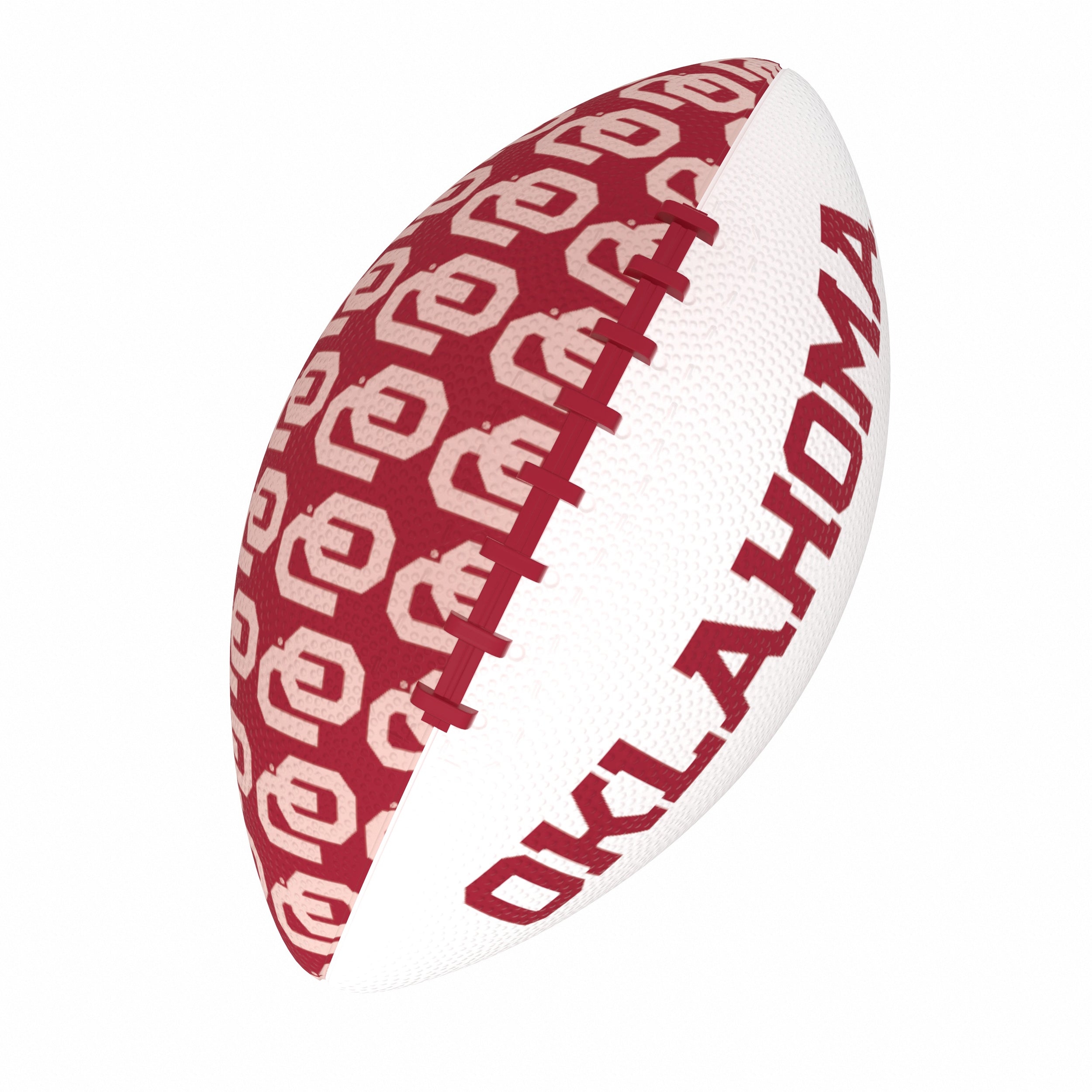 Oklahoma Mini-Size Rubber Football