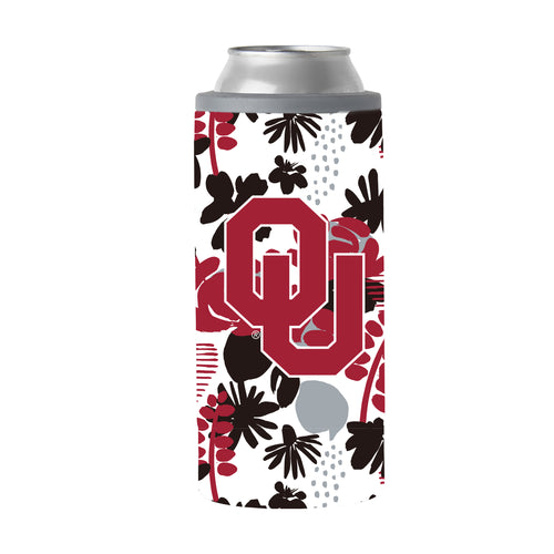 Product Image for Oklahoma 12oz Floral Slim Can Coolie
