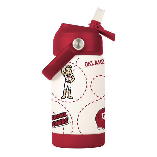 Product Image for Oklahoma 12oz Mascot SS Kids Bottle