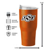 Oklahoma State 30 oz. Flipside Powder Coat Tumbler