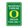 University of Oregon Parking Sign
