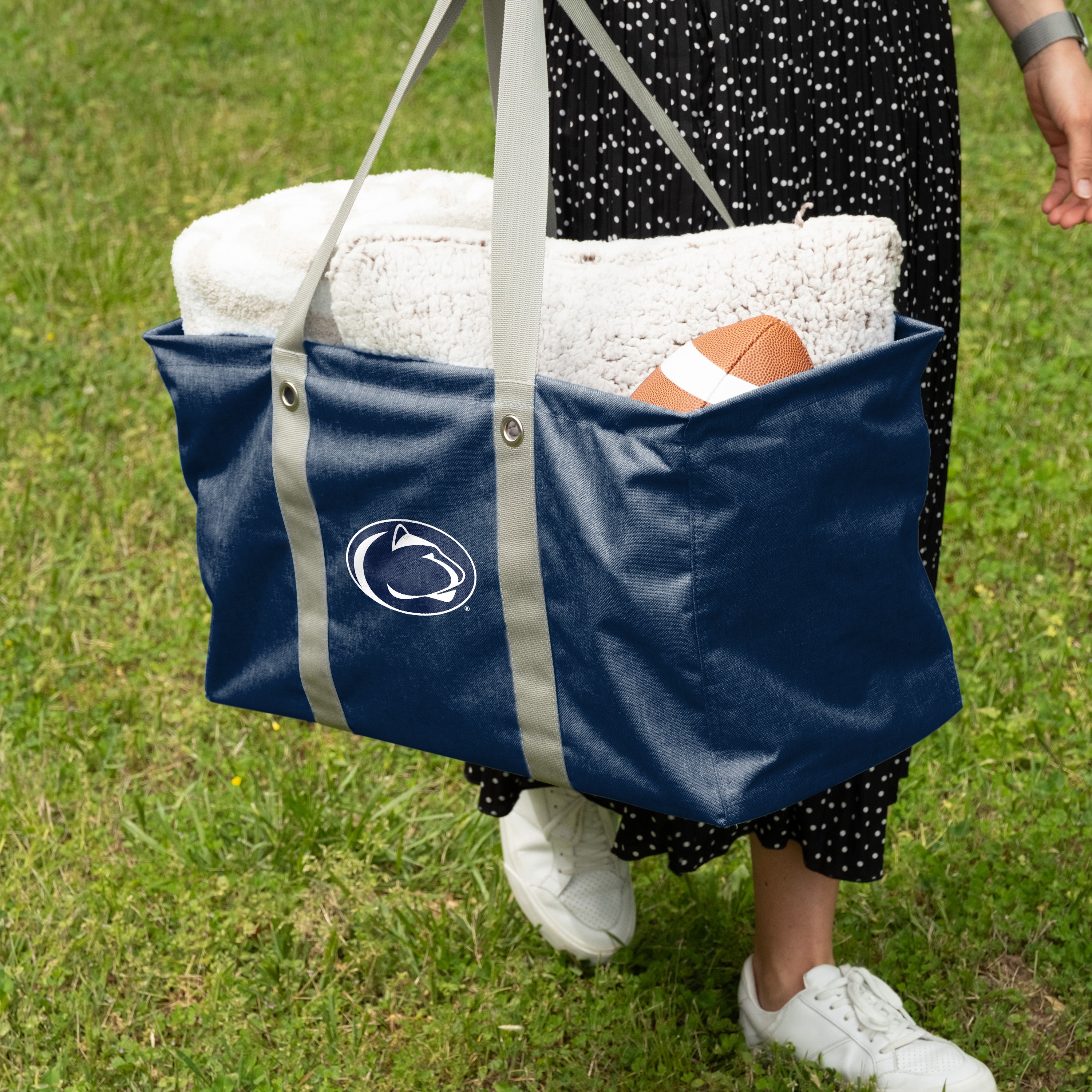 Penn State Crosshatch Picnic Caddy