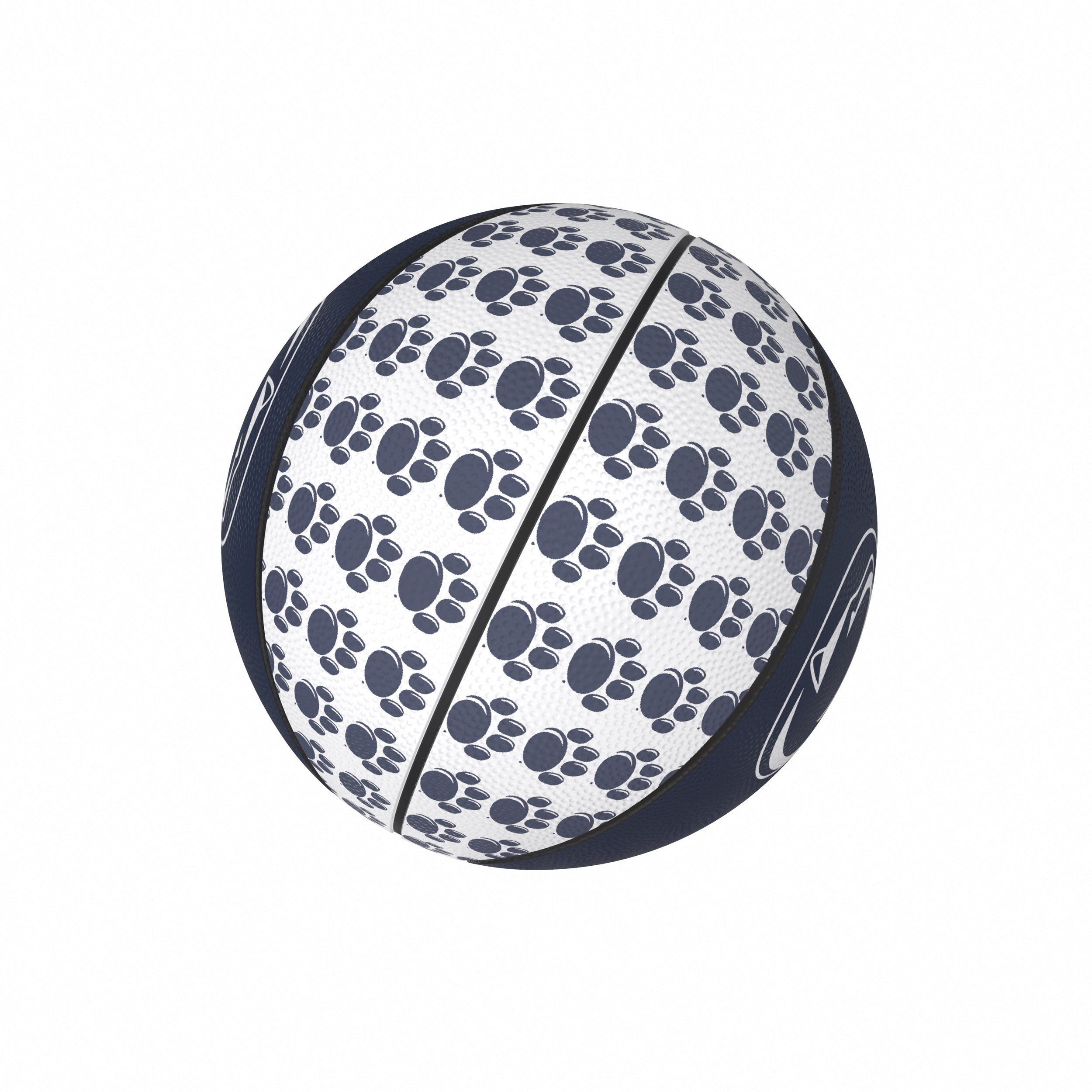 Penn State Mini-Size Rubber Basketball
